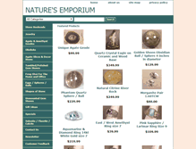 Tablet Screenshot of natures-emporium.com